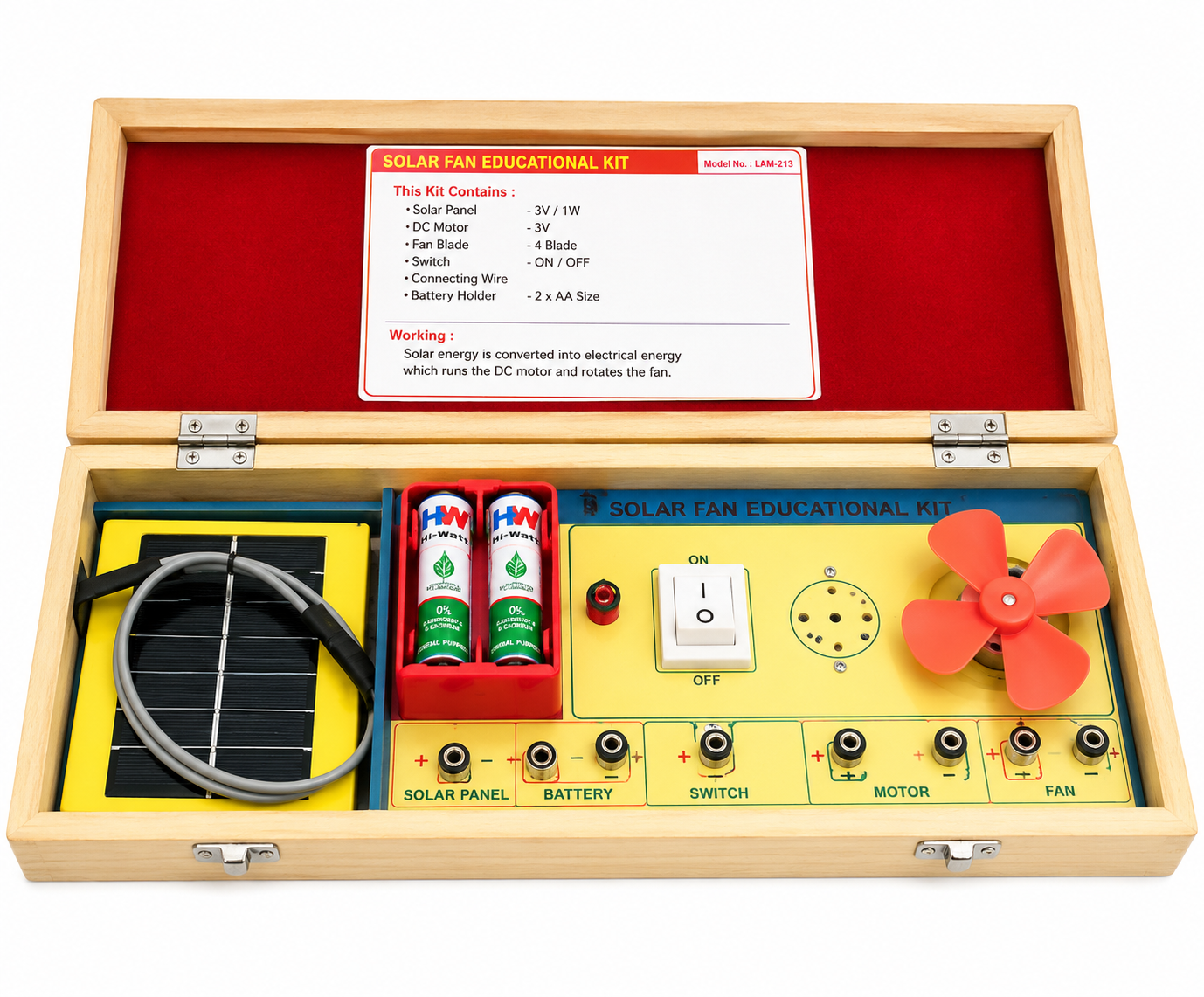 Solar Kit 5 in 1