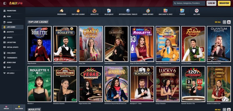 Allyspin casino - Odkryj Wszechstronny Świat Allyspin Casino - Kasyno Na Wyzszej Ogień