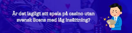 Utforska Casinon med Minsta Insättning för Enklare Spelupplevelser